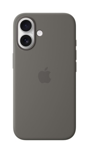 Etui silikonowe Apple z MagSafe do iPhone 16 - Stone Gray (górska szarość)