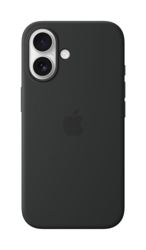 Etui silikonowe Apple z MagSafe do iPhone 16 - Black (czarny)