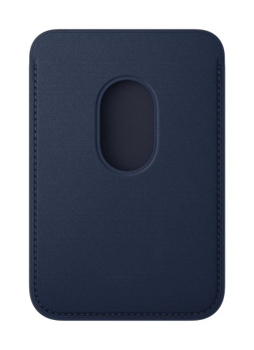 Apple iPhone FineWoven Wallet - Deep Blue
