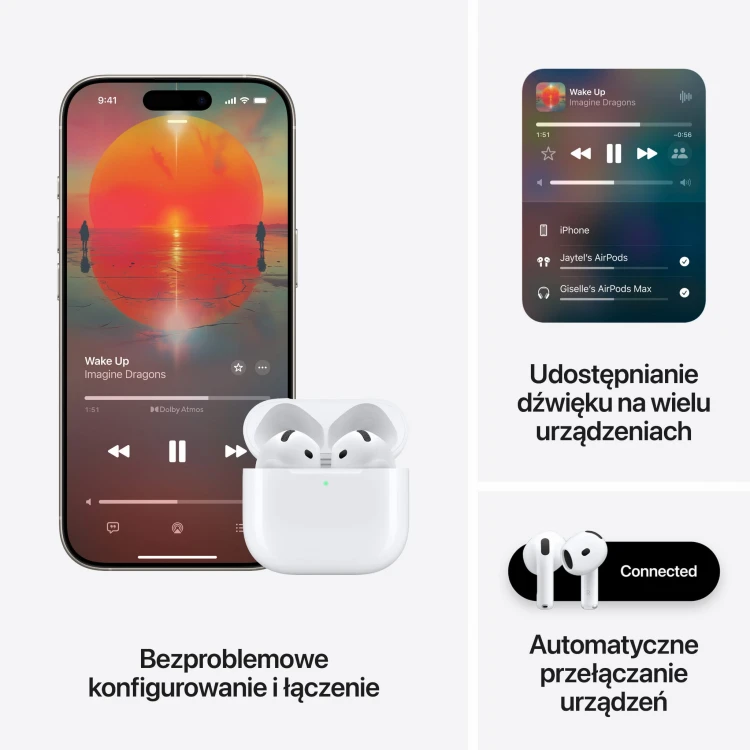 Słuchawki Apple AirPods 4