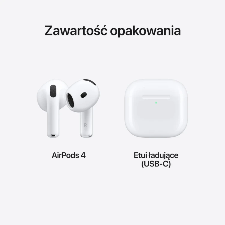 Słuchawki Apple AirPods 4