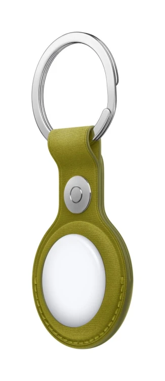 Brelok Apple FineWoven do AirTag - Chartreuse