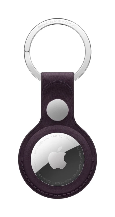 Brelok Apple FineWoven do AirTag - Blackberry