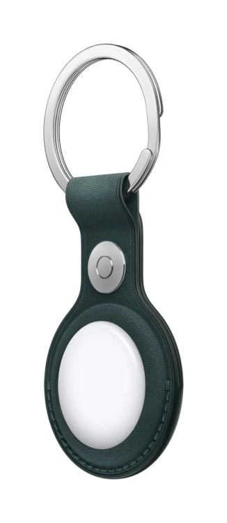 Brelok Apple FineWoven do AirTag - Dark Green