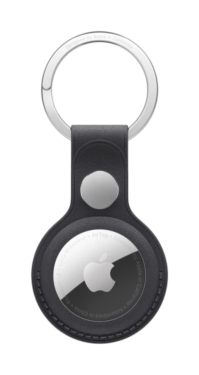 Brelok Apple FineWoven do AirTag - Black (czarny)