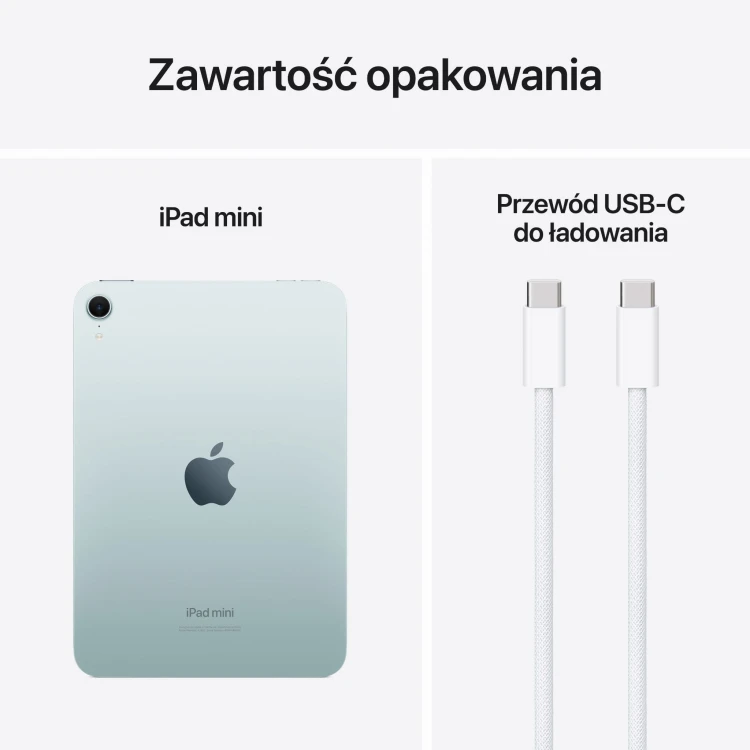 Apple iPad mini 8.3" 2024 Wi-Fi (niebieski)