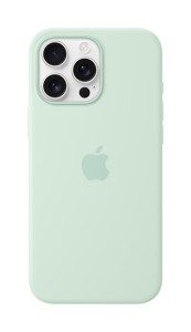 Etui silikonowe Apple z MagSafe do iPhone 16 Pro Max - Aquamarine (akwamaryna)
