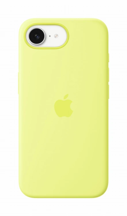 Etui silikonowe Apple do iPhone 16e – Neon Yellow (neonowy żółty)