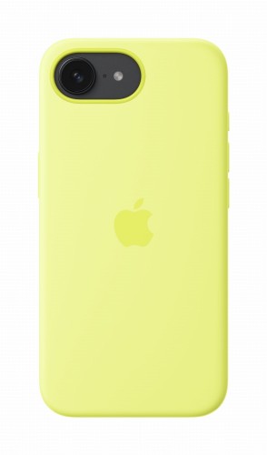 Etui silikonowe Apple do iPhone 16e – Neon Yellow (neonowy żółty)