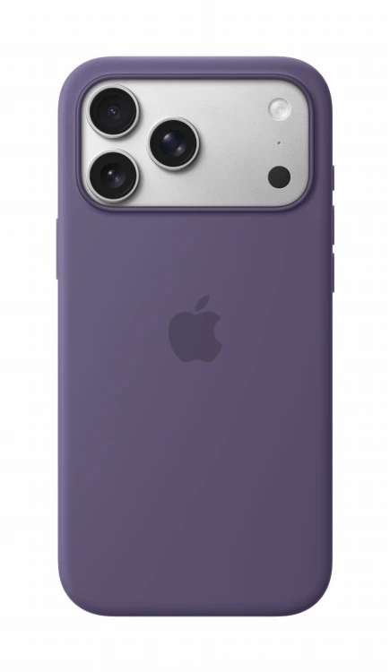 Etui silikonowe Apple z MagSafe do iPhone 17 Pro Max – Purple Fog (mleczny fiolet)