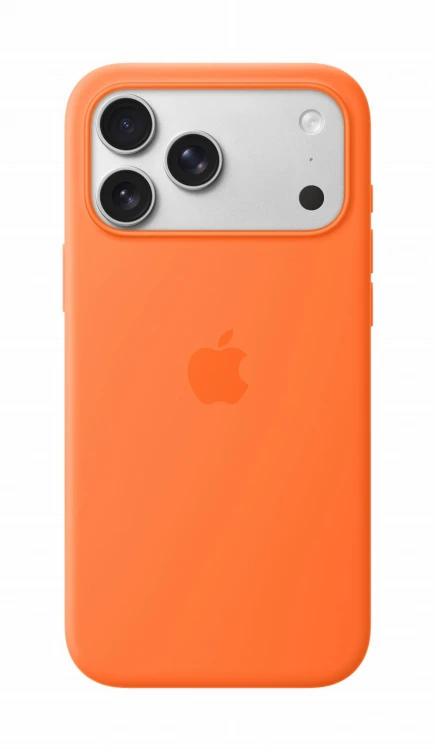 Etui silikonowe Apple z MagSafe do iPhone 17 Pro Max – Orange