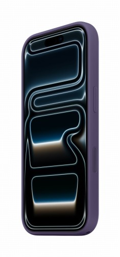 Etui silikonowe Apple z MagSafe do iPhone 17 Pro – Purple Fog (mleczny fiolet)