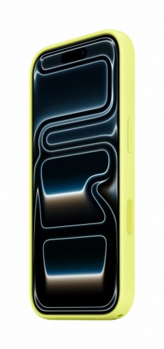 Etui silikonowe Apple z MagSafe do iPhone 17 Pro – Neon Yellow (neonowy żółty)