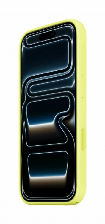 Etui silikonowe Apple z MagSafe do iPhone 17 Pro – Neon Yellow (neonowy żółty)