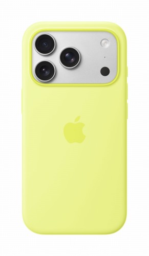Etui silikonowe Apple z MagSafe do iPhone 17 Pro – Neon Yellow (neonowy żółty)