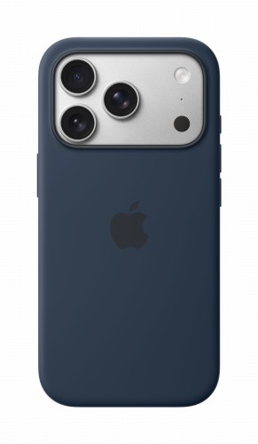 Etui silikonowe Apple z MagSafe do iPhone 17 Pro – Midnight (marynarski granat)