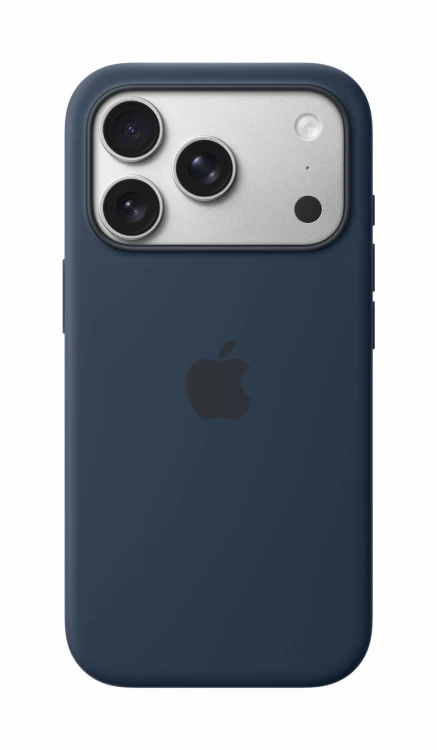 Etui silikonowe Apple z MagSafe do iPhone 17 Pro – Midnight (marynarski granat)