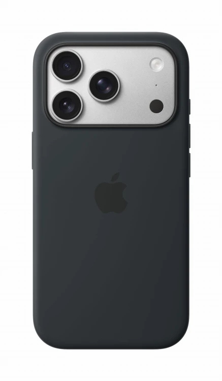 Etui silikonowe Apple z MagSafe do iPhone 17 Pro – Black (czarny)