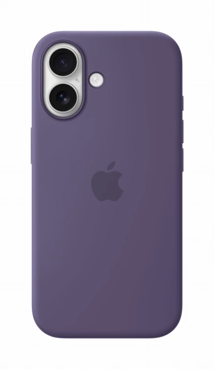 Etui silikonowe Apple z MagSafe do iPhone 17 – Purple Fog (mleczny fiolet)