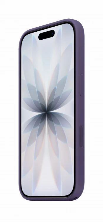 Etui silikonowe Apple z MagSafe do iPhone 17 – Purple Fog (mleczny fiolet)