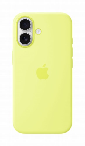 Etui silikonowe Apple z MagSafe do iPhone 17 – Neon Yellow (neonowy żółty)