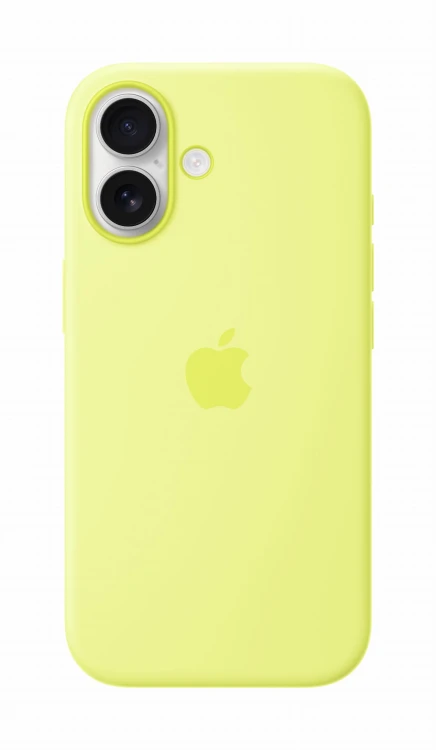 Etui silikonowe Apple z MagSafe do iPhone 17 – Neon Yellow (neonowy żółty)