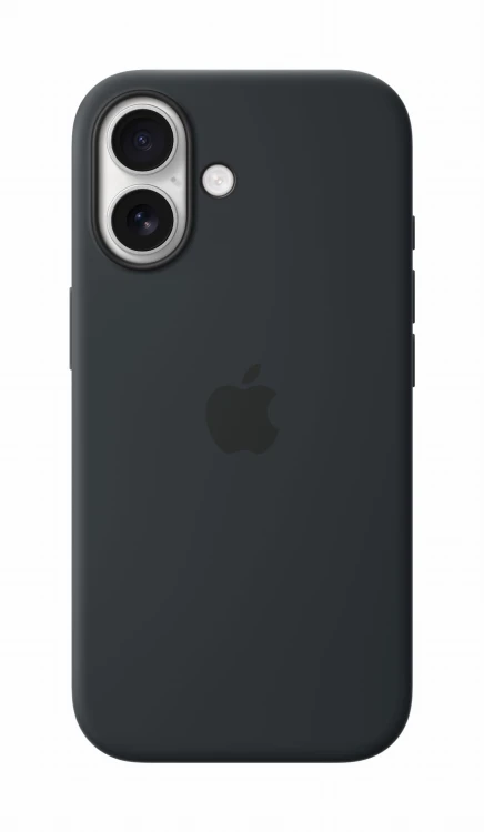 Etui silikonowe Apple z MagSafe do iPhone 17 – Black (czarny)