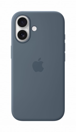 Etui silikonowe Apple z MagSafe do iPhone 17 – Anchor Blue (marynarski granat)