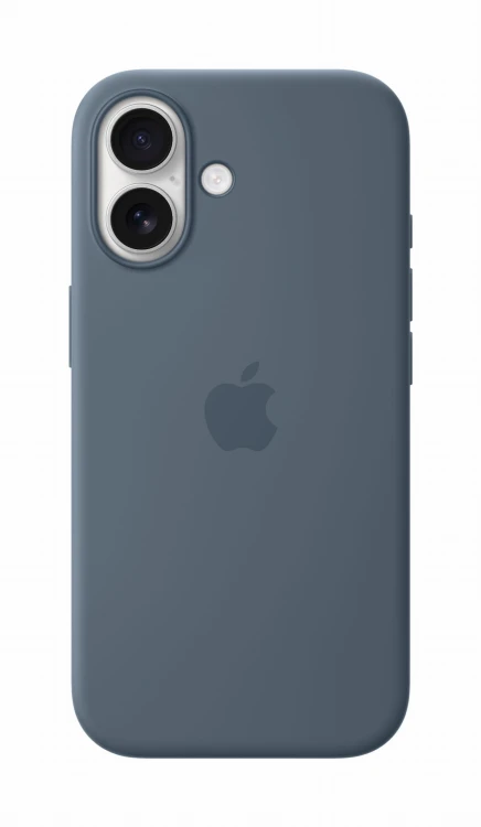 Etui silikonowe Apple z MagSafe do iPhone 17 – Anchor Blue (marynarski granat)