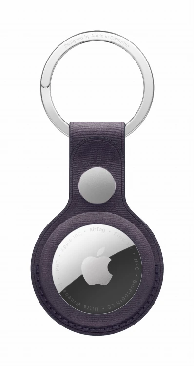 Brelok Apple AirTag FineWoven Key Ring - Midnight Purple