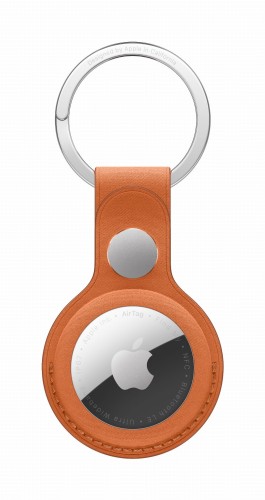 Brelok Apple AirTag FineWoven Key Ring - Fox Orange