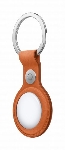 Brelok Apple AirTag FineWoven Key Ring - Fox Orange