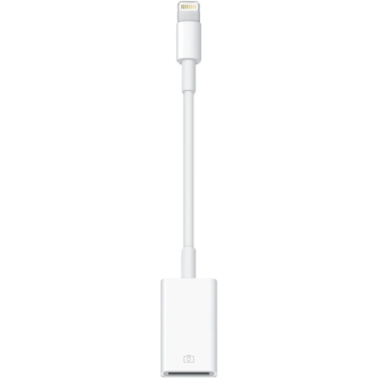 Lightning na złącze USB aparatu