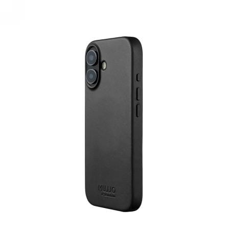 Mujjo Leather Case - etui skórzane do iPhone 17 kompatybilne z MagSafe (czarny)