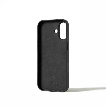 Mujjo Leather Case - etui skórzane do iPhone 17 kompatybilne z MagSafe (czarny)