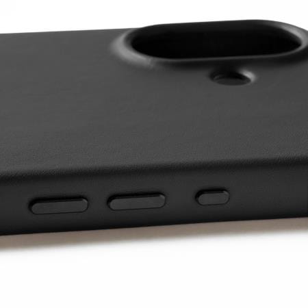Mujjo Leather Case - etui skórzane do iPhone 17 kompatybilne z MagSafe (czarny)