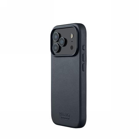 Mujjo Leather Case - etui skórzane do iPhone 17 Pro kompatybilne z MagSafe (bazalt)