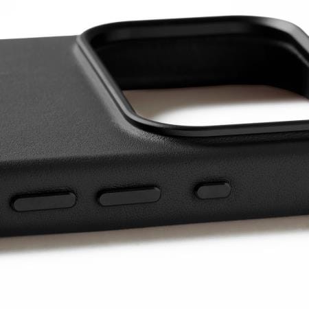 Mujjo Leather Case - etui skórzane do iPhone 17 Pro Max kompatybilne z MagSafe (czarny)