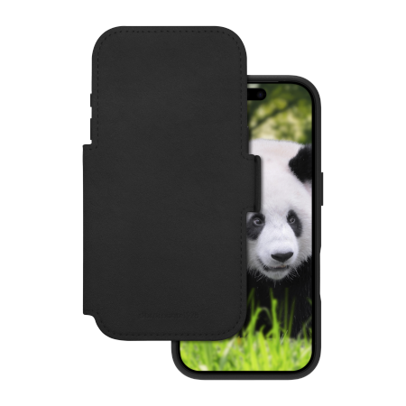 dbramante1928 Lynge MS - skórzane etui do iPhone 17 Pro kompatybilne z MagSafe (black)