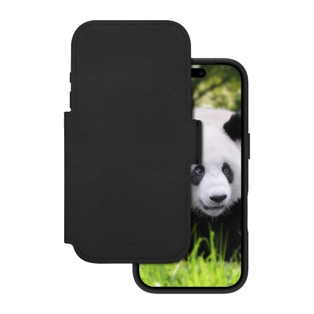 dbramante1928 Lynge MS - skórzane etui do iPhone 17 Pro kompatybilne z MagSafe (black)