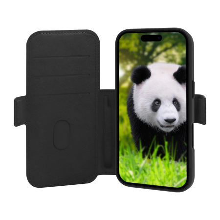 dbramante1928 Lynge MS - skórzane etui do iPhone 17 Pro kompatybilne z MagSafe (black)