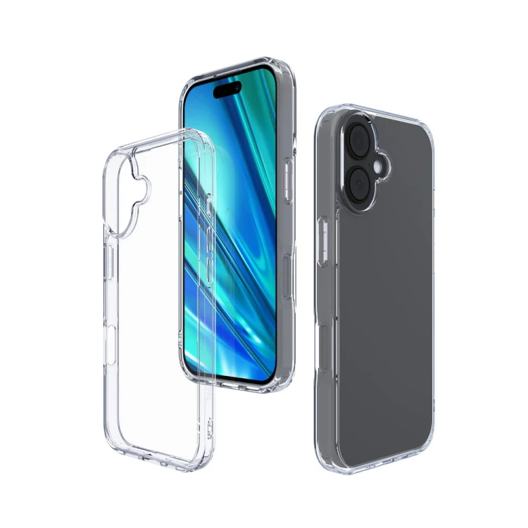 Etui JCPAL iGuard DualPro iPhone 17 (przezroczyste)