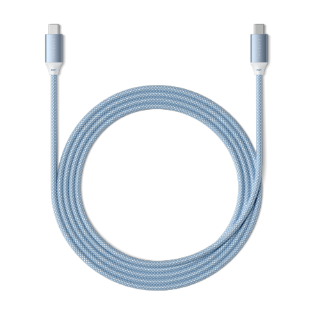 Kabel Satechi USB-C do USB-C 2m 100W (niebieski)