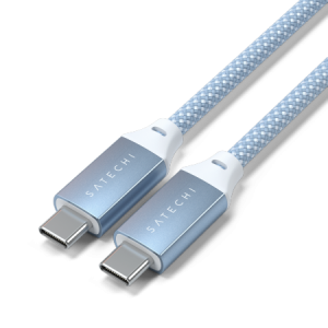 Kabel Satechi USB-C do USB-C 2m 100W (niebieski)