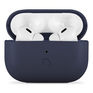 Etui Decoded Leather do słuchawek AirPods Pro 3 (navy)