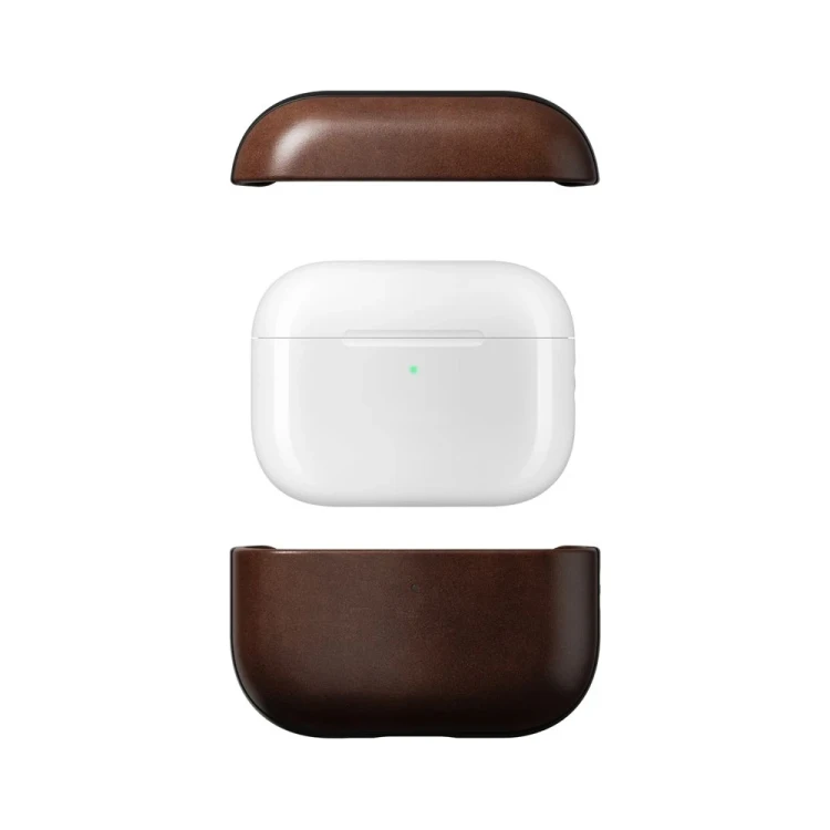 NOMAD Modern Leather do słuchawek AirPods Pro 3 (rustic brown)