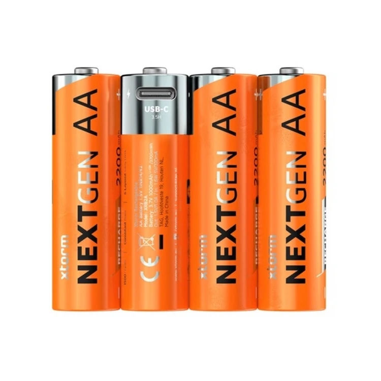 Akumulatorki XTORM NexGen 2200 mAh AA USB-C 4