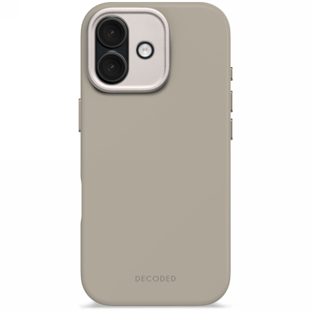 Decoded AntiMicrobial Backcover Magsafe iPhone 17 (soft taupe)