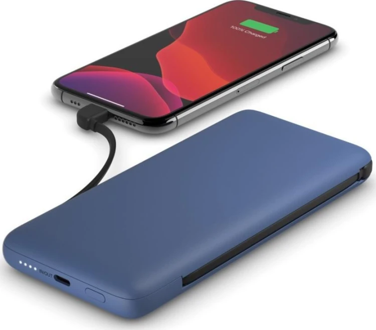 Powerbank BELKIN z kablami USB-C/Lightning 10000mAH