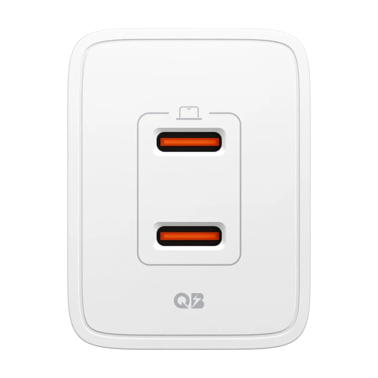 Spigen 2xUSB-C PD GaN 47W (biały)